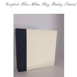 Scrapbook Mini- Album Ring PDF Tutorial