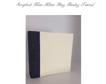 Scrapbook Mini-Albumring PDF-zelfstudie