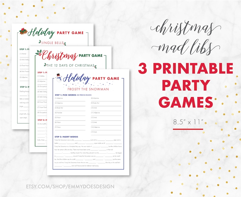 3 Xmas Celebration Game titles - Xmas Insane Libs - Grownup Christmas Game titles - Spouse and children Family vacation Game titles - Frosty - Jingle - 12 Times - Quick Down load Sport photo relating to Words to 12 Days of Christmas Printable identified as 3 Xmas Celebration Video games - Xmas Insane Libs - Grownup Christmas Game titles - Relatives Family vacation Game titles - Frosty - Jingle - 12 Times - Instantaneous Down load Sport