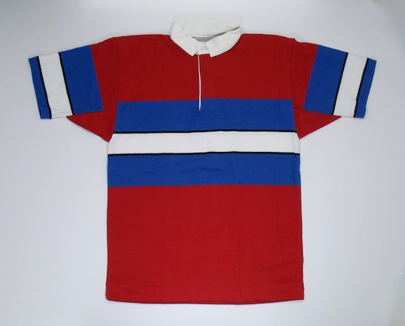 Blue & Red White OFCL Rugby T-shirt, Hottest