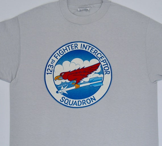 123rd Fighter Interceptor Squadron T Shirt Medium… - image 1