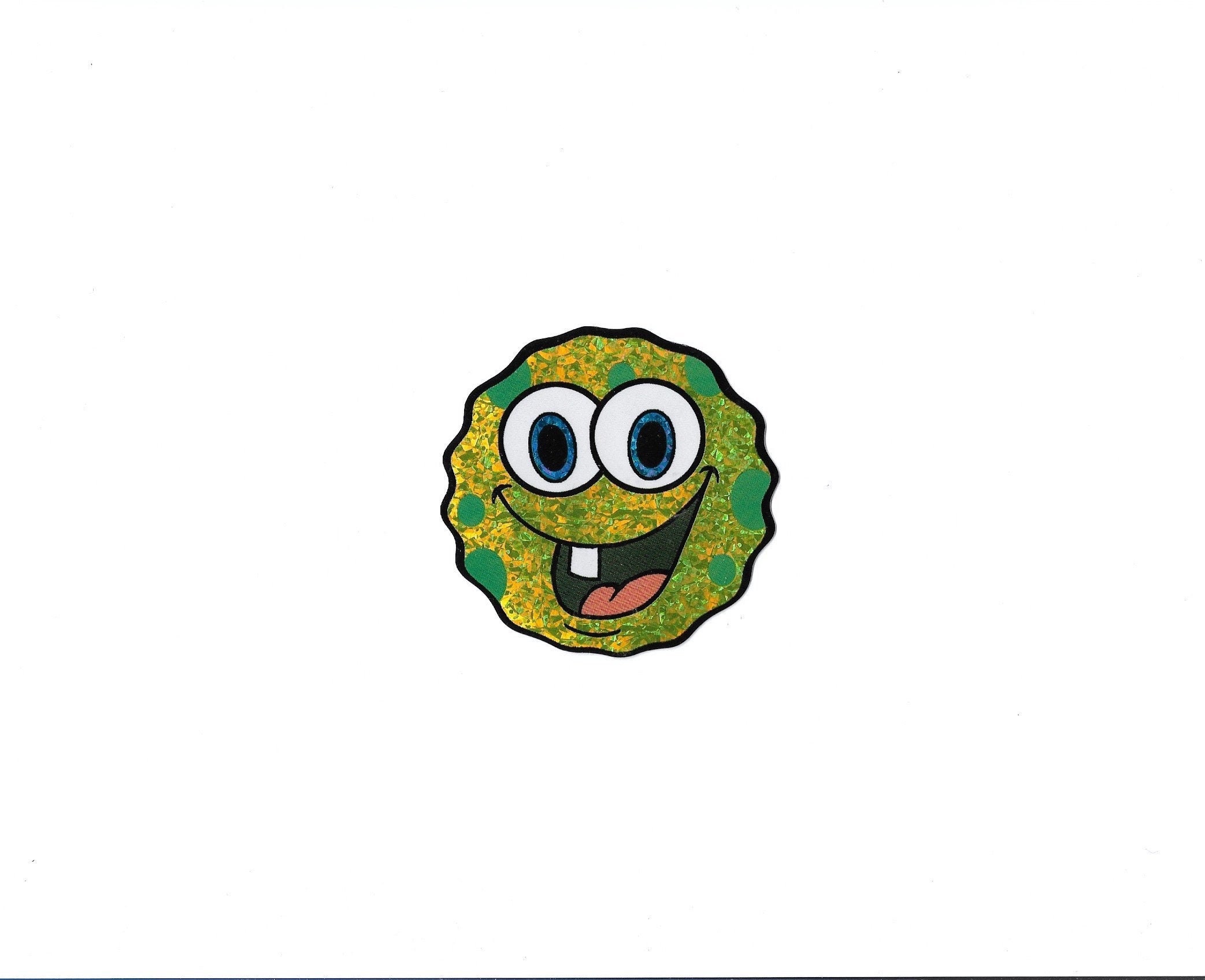 Goofy Smiley Aufkleber Lustige Automaten Aufkleber 90s Glitzer Nerd Depp  Humor zahnlos Bucktooth -  Schweiz
