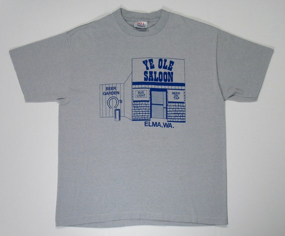 Ye Ole Saloon T Shirt, Elma WA, M Single Stitch T… - image 2