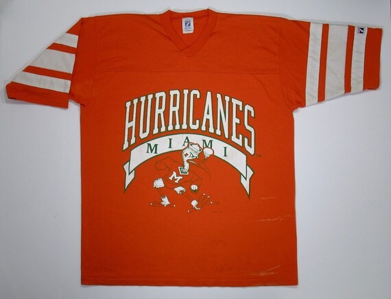 vintage miami hurricanes jersey