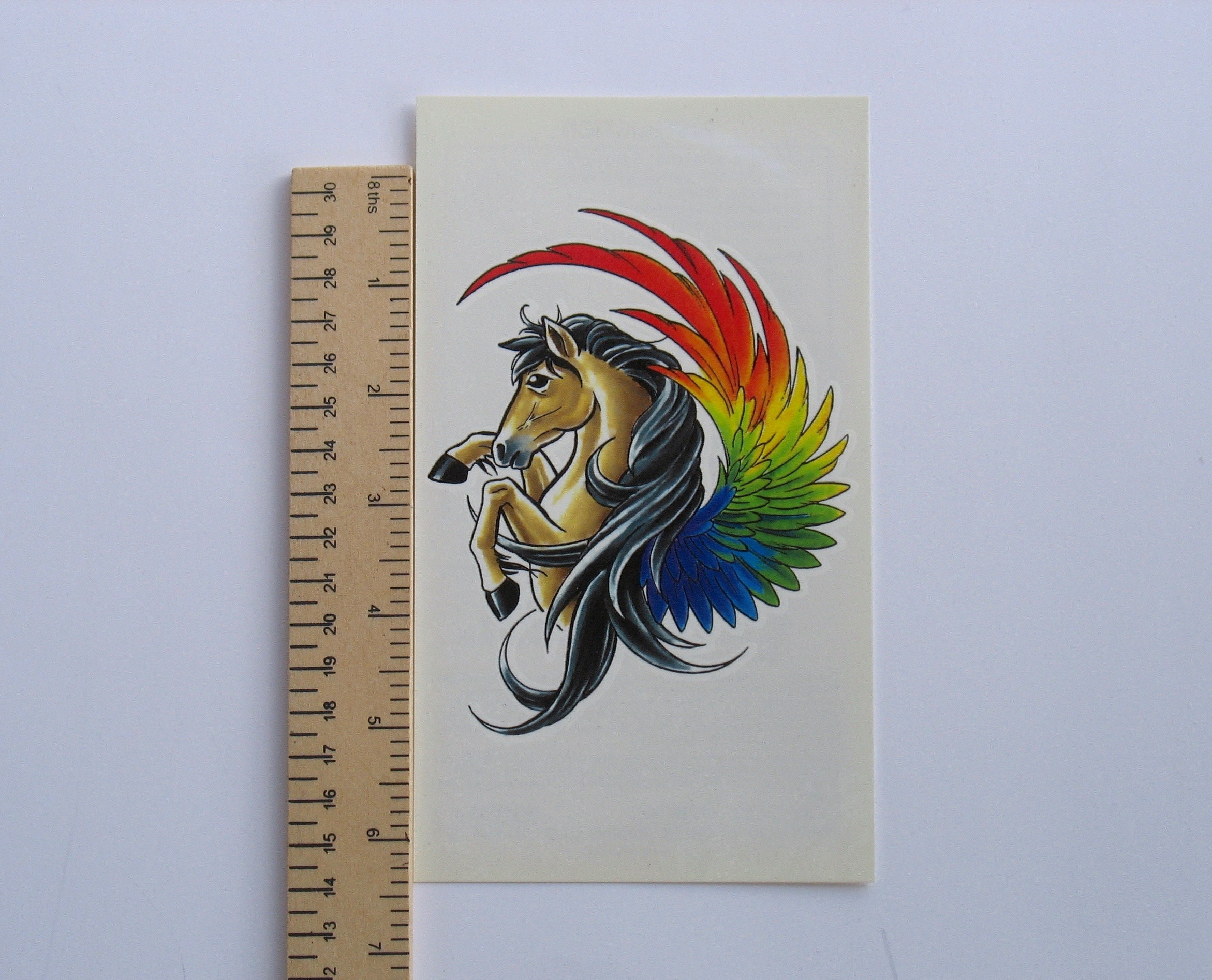 Buy Rainbow Horse Tattoo Vintage Temporary Skin Art Unicorn Online in India - Etsy Buy Rainbow Horse Tattoo Vintage Temporary Skin Art Unicorn Online in India - Etsy