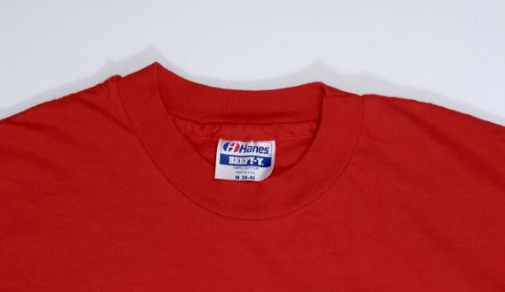 San Francisco T Shirt Red Single Stitch Tee S/M C… - image 3