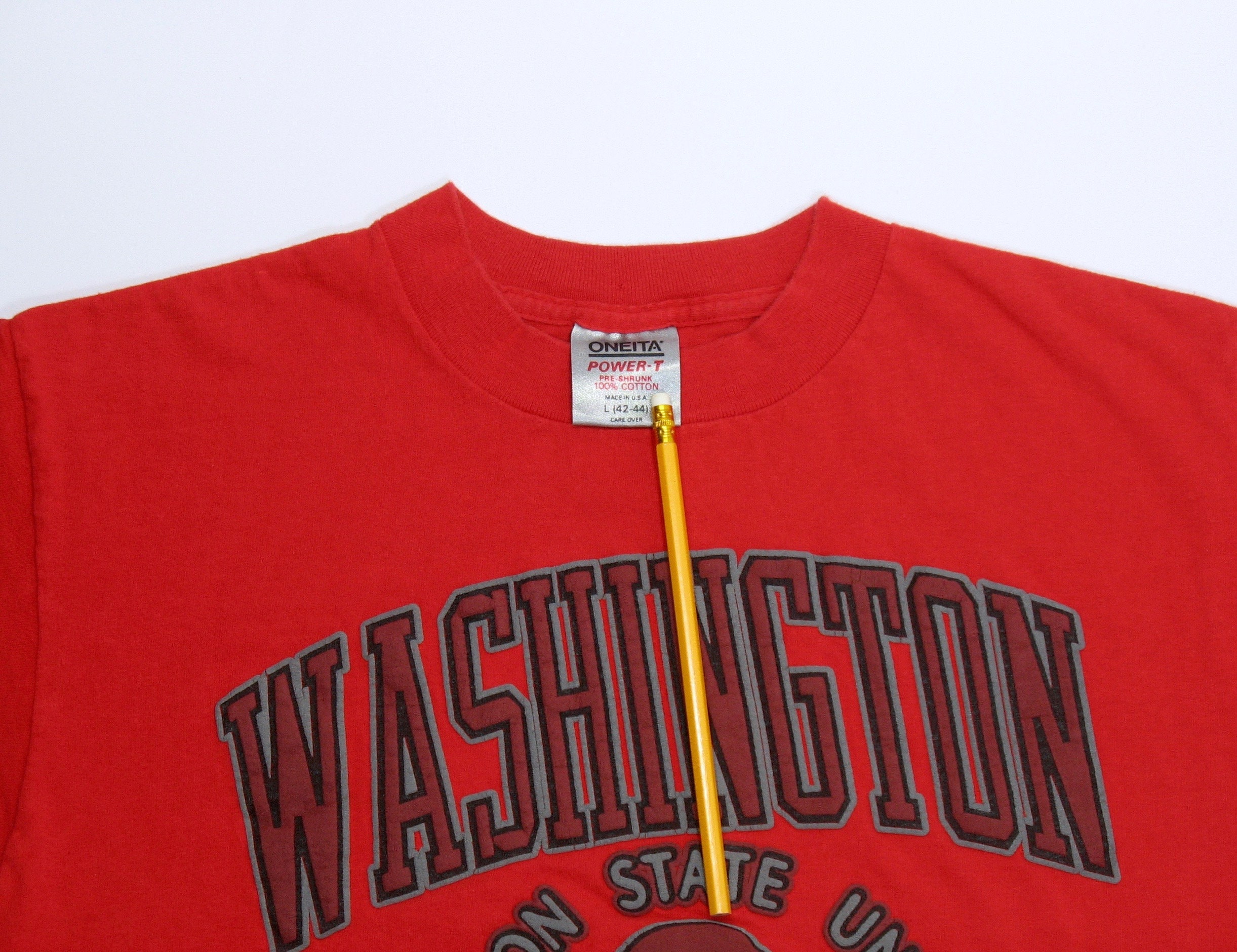 Vintage WSU Cougars T Shirt Medium 