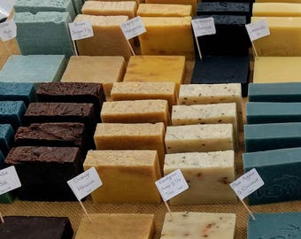 Handmade Soap Bars (ALL VARIETIES listed here)