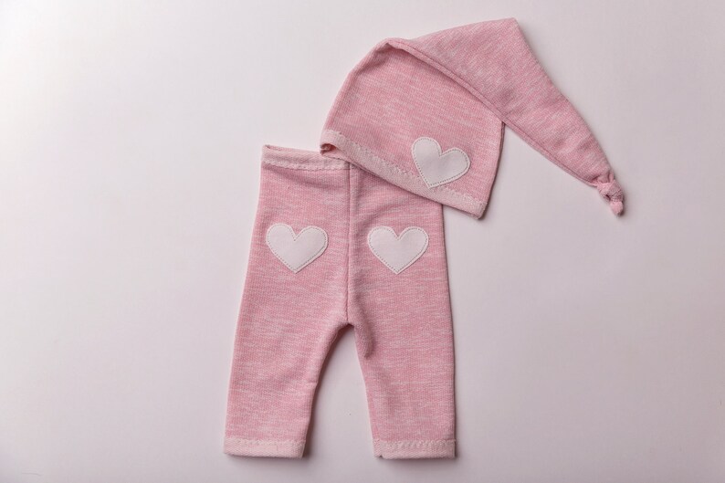newborn pants and hat set