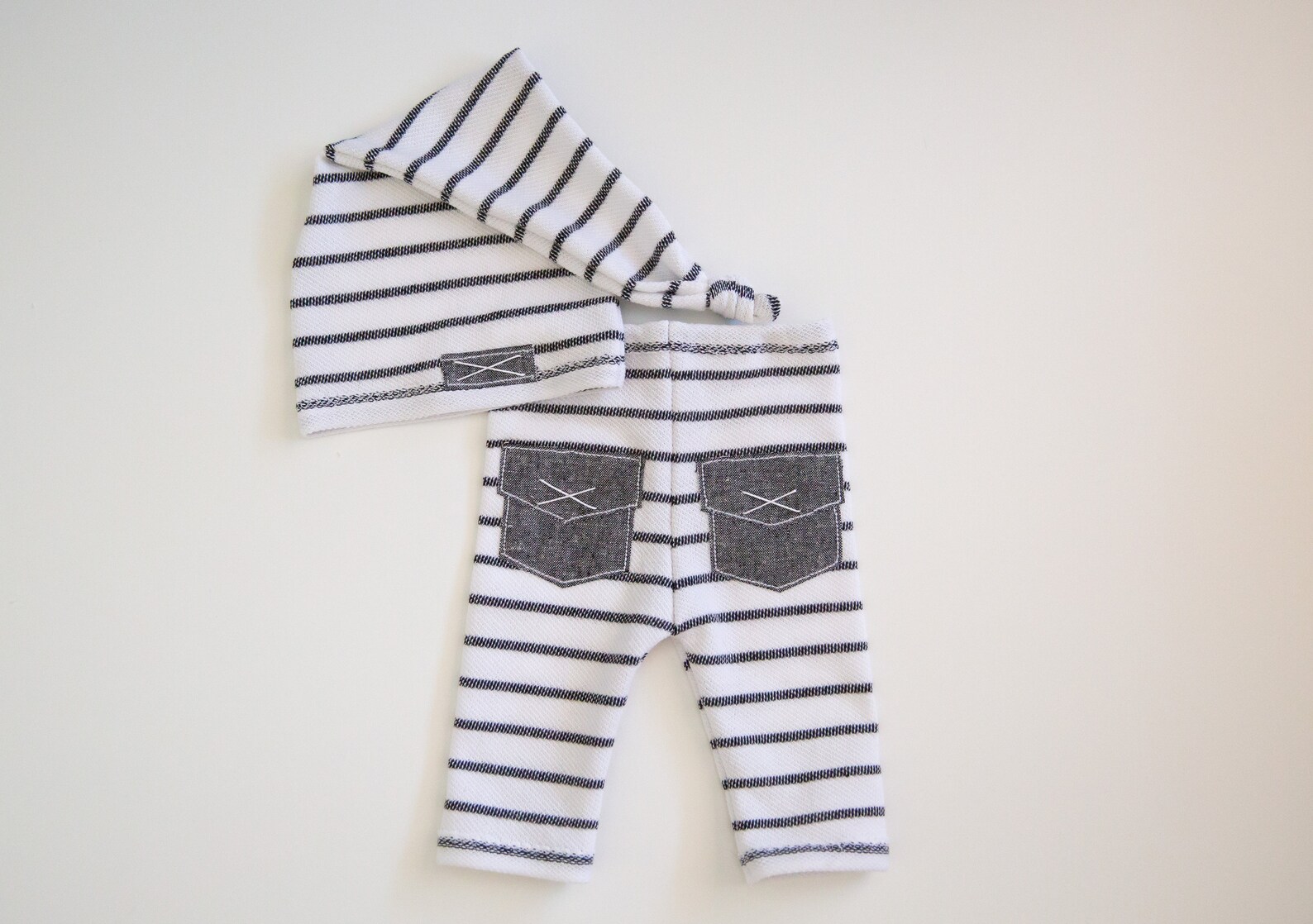 Newborn Boy Pants and Hat Set the luke White and Etsy