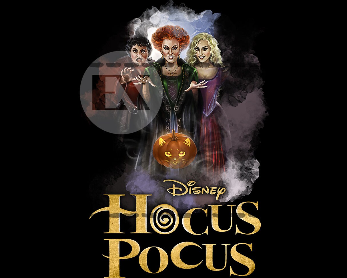 Hocus Pocus Halloween PNG - Sanderson Sisters Hocus Pocus Characters sublimation design fall PNG clipart File Digital Download