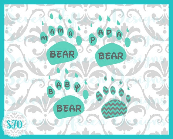 Impresiones De La Pata De Oso Familia Mama Osa Papa Oso Y Etsy Impresiones De La Pata De Oso Familia Mama Osa Papa Oso Y Etsy