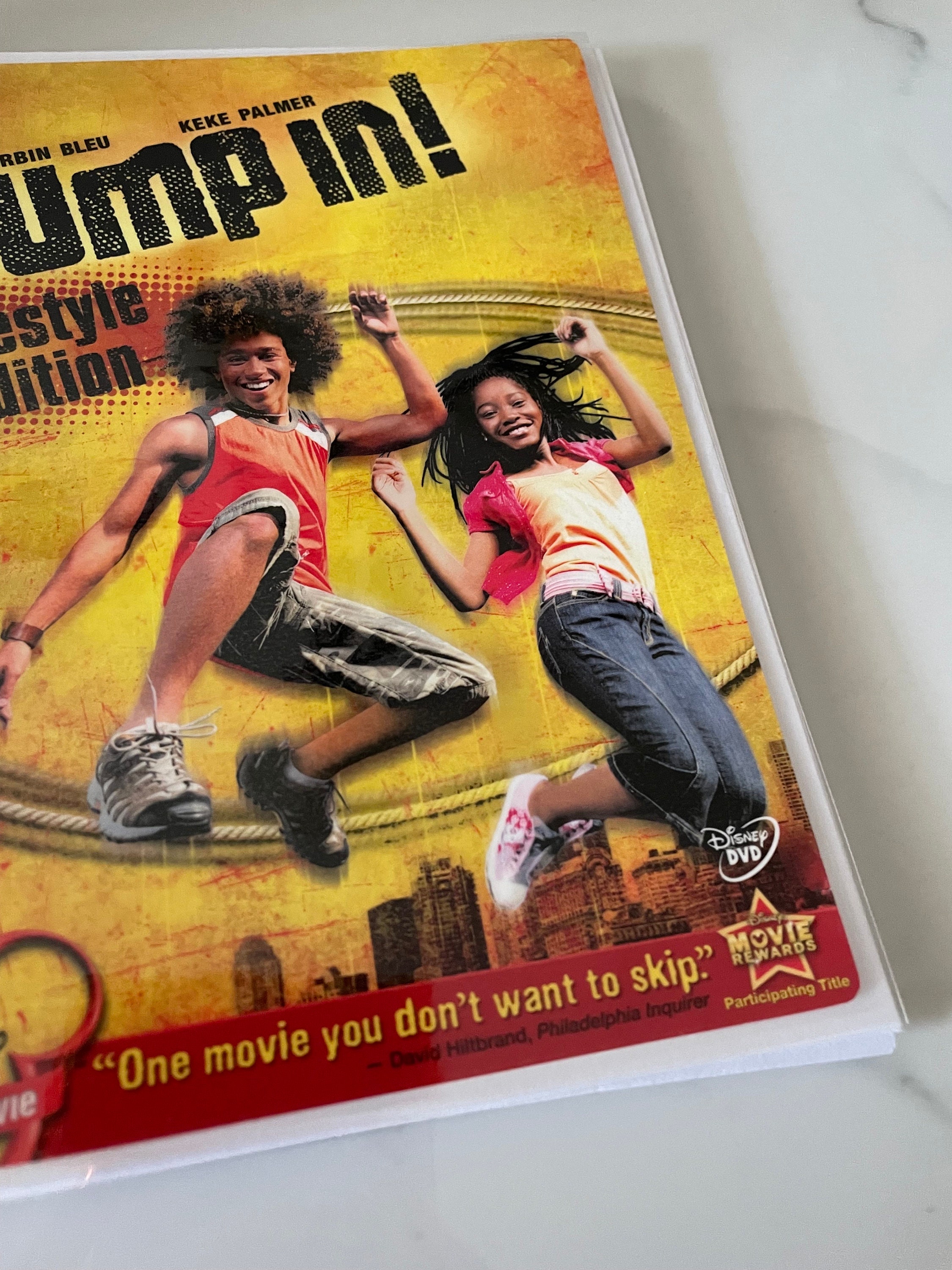 Disneys Jump in Movie DVD Upcycled Spiral Bound Notebook Notepad ...