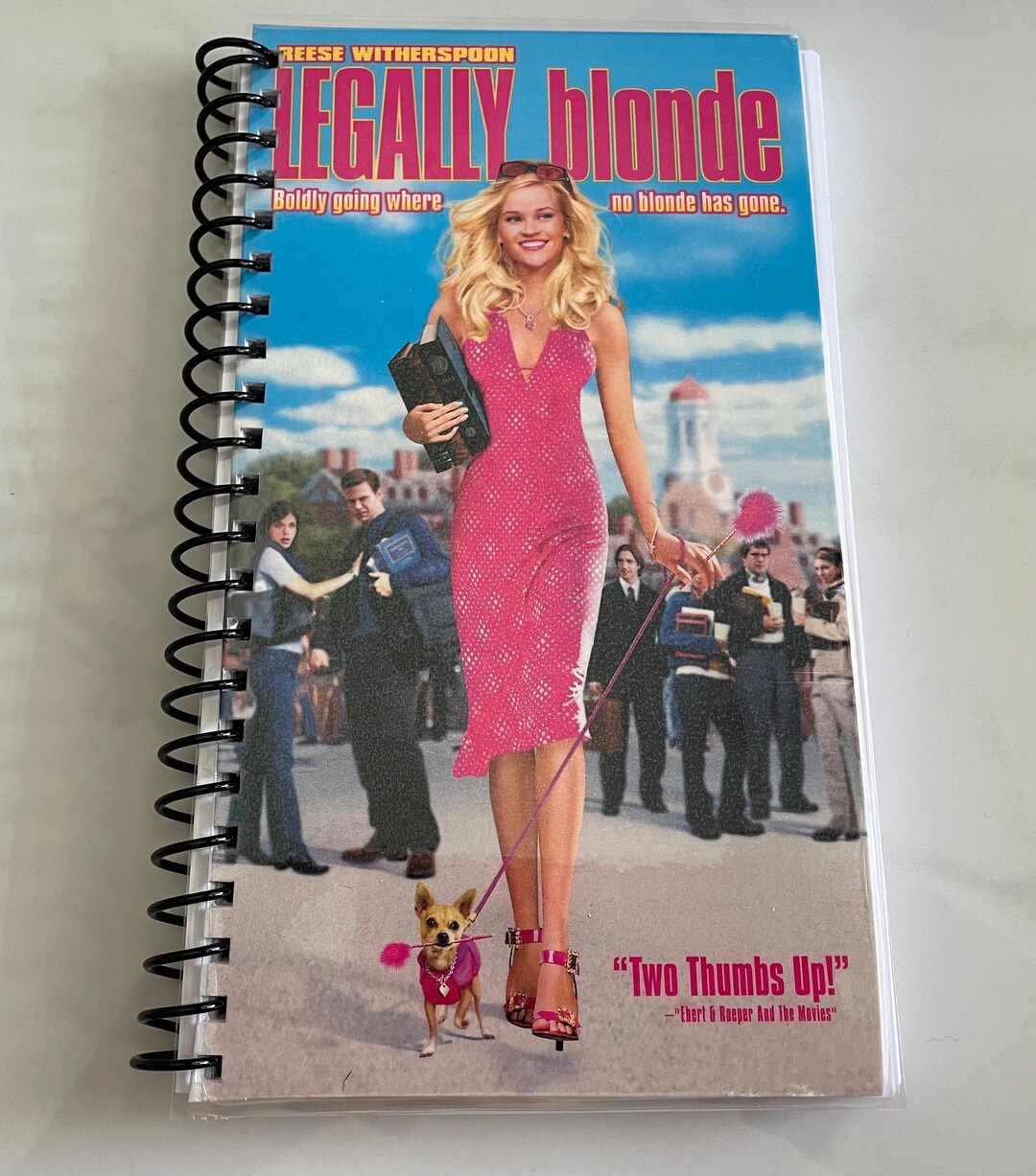 Legally Blonde Early 2000s VHS Upcycled Spiral Bound Notebook Etsy