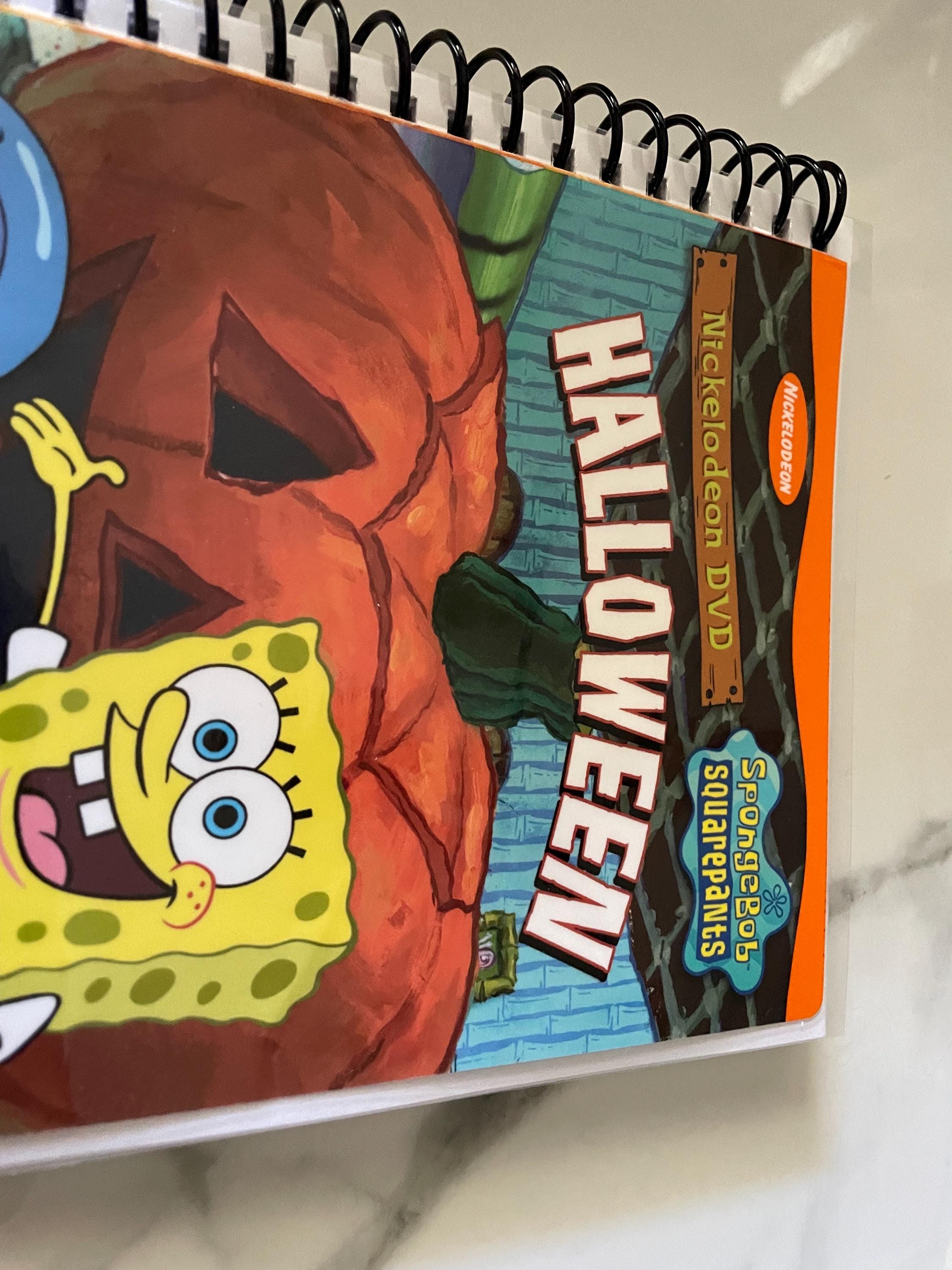 Spongebob Squarepants Halloween Spooky Sea Tales TV Show DVD Upcycled ...