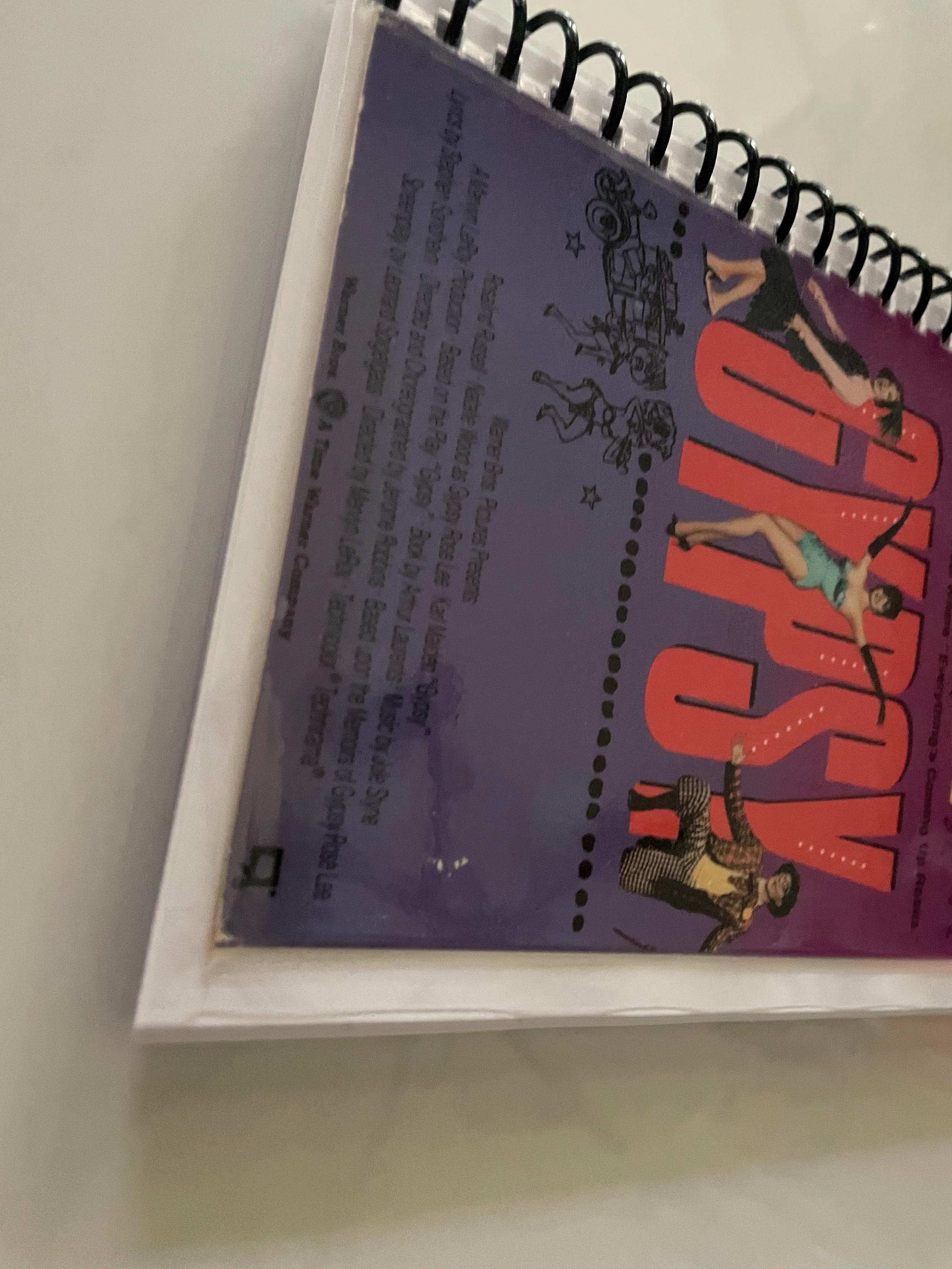 Gypsy Musical Movie VHS Upcycled Spiral Bound Notebook Journal Notepad ...