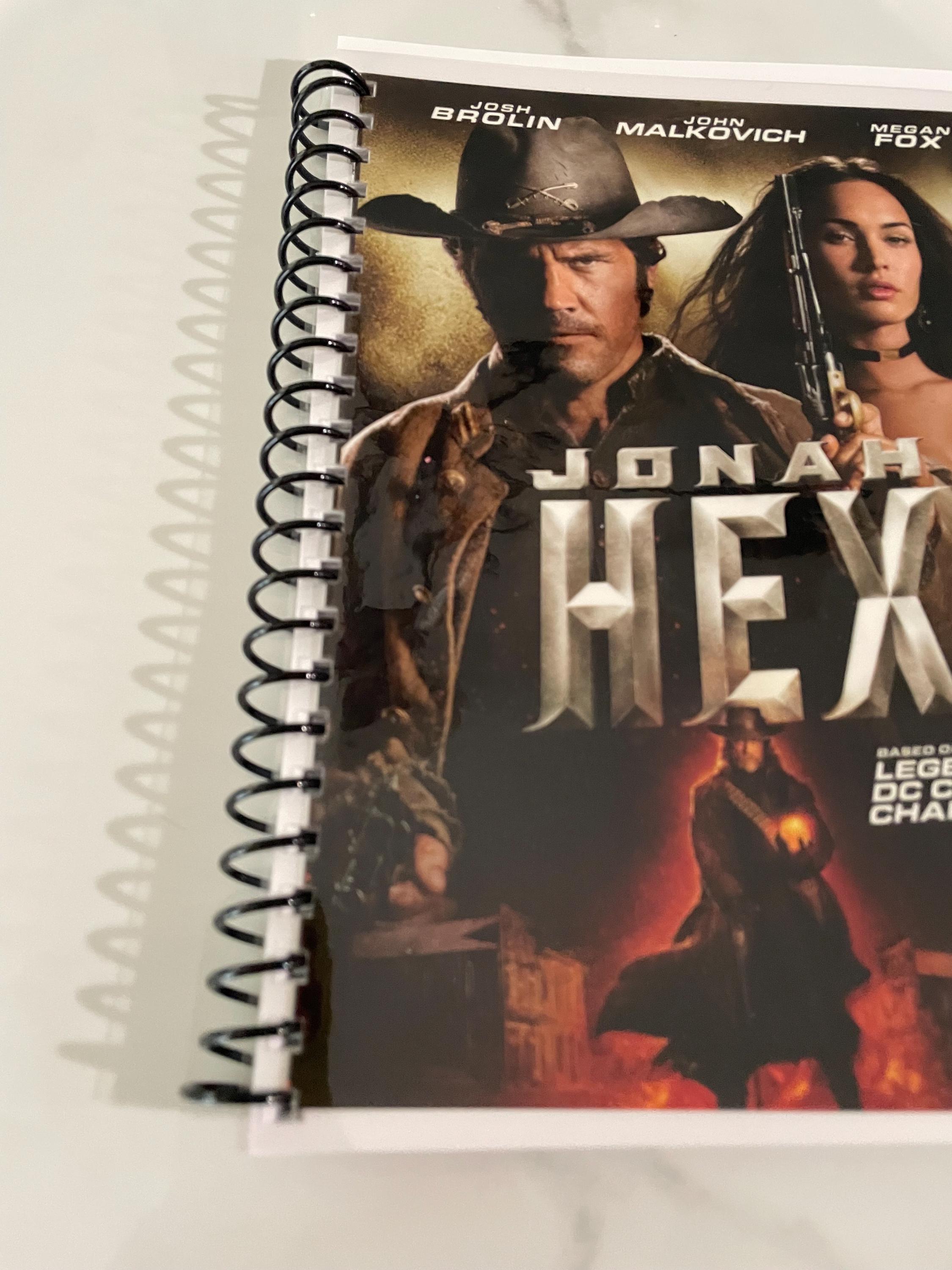 Jonah Hex Movie DVD Upcycled Spiral Bound Notebook Journal Notepad ...