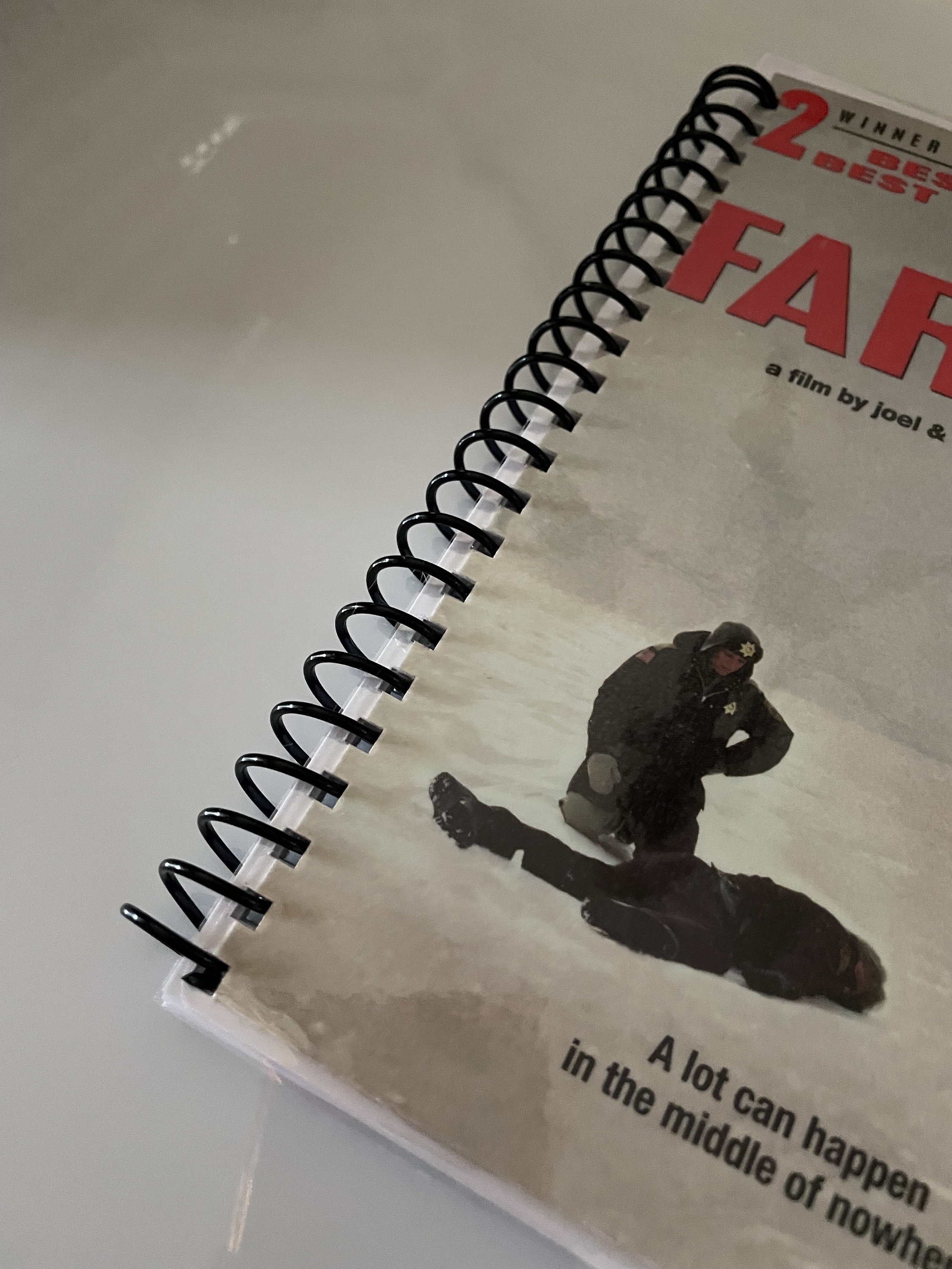 Fargo Movie 90s VHS Video Upcycled Spiral Bound Notebook Notepad ...