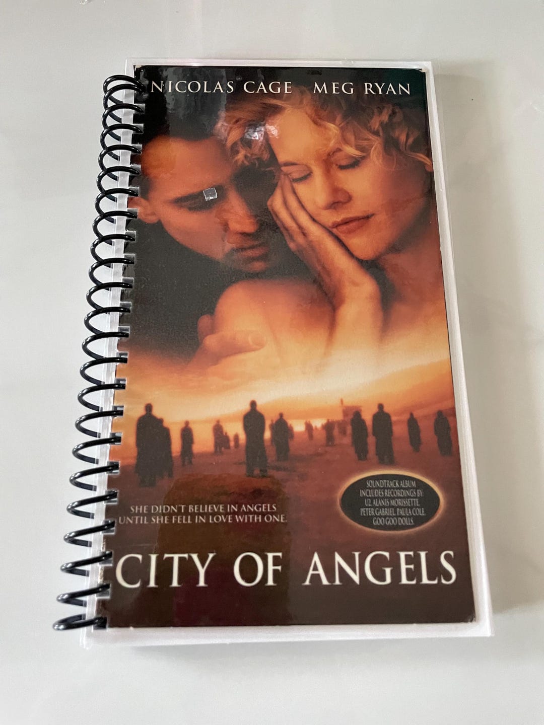 90s Armageddon Movie VHS Upcycled Spiral Bound Notebook Journal Vintage ...