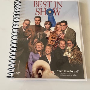 Best in Show Movie 90s DVD Upcycled Spiral Bound Notebook Journal ...