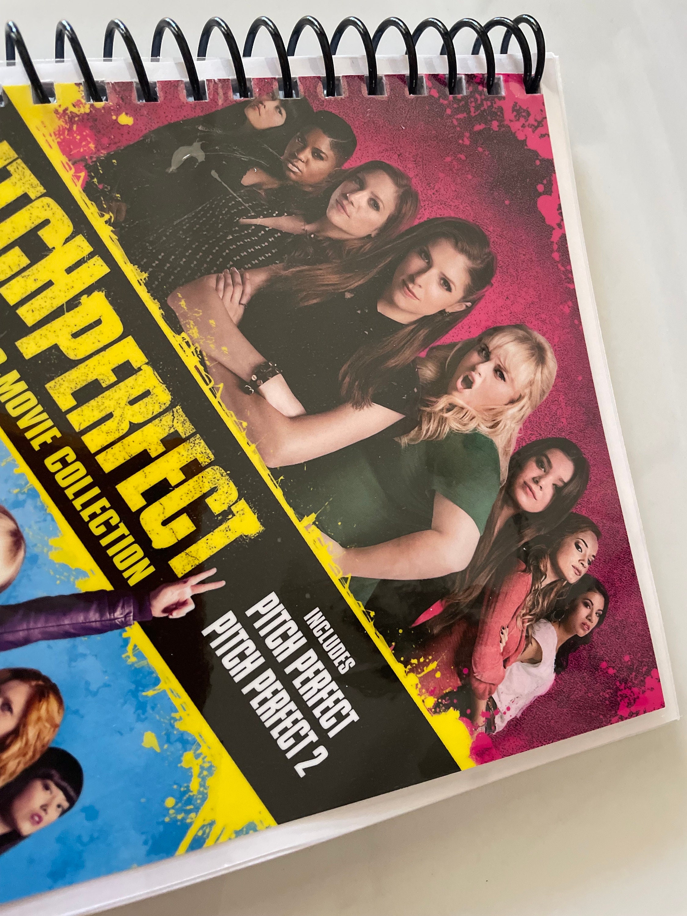 Pitch Perfect 2 Film Collection 1 & 2 Movie DVD Upcycled Spiral