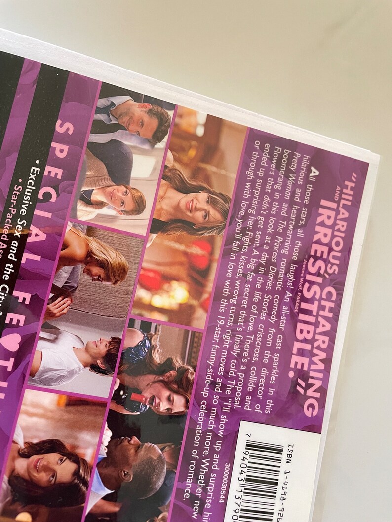 Valentines Day Movie DVD Upcycled Spiral Bound Notebook Journal Vintage Gift Ideas Taylor Swift image 10