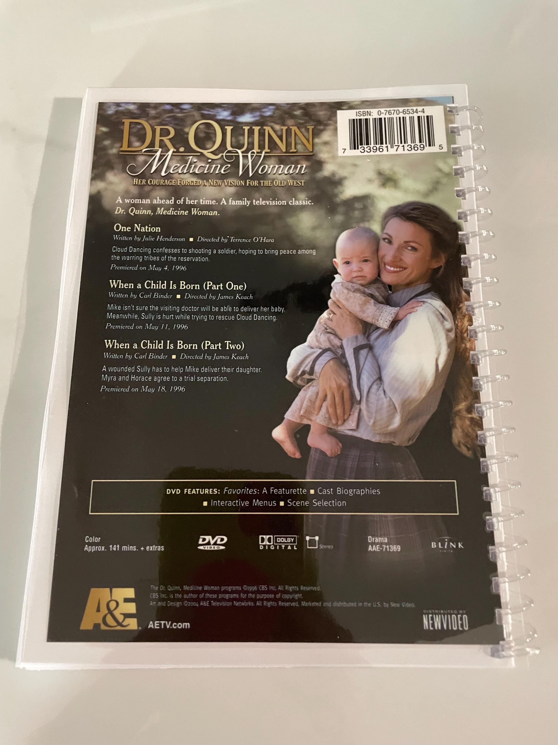 Dr Quinn Medicine Woman Season 4 DVD Nostalgia Upcycled Spiral