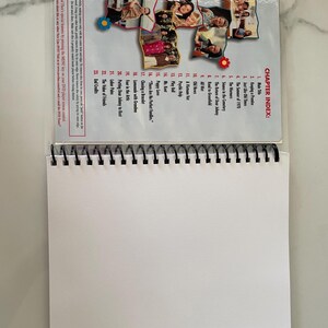 Now and Then Movie DVD Upcycled Spiral Bound Notebook Notepad Journal ...