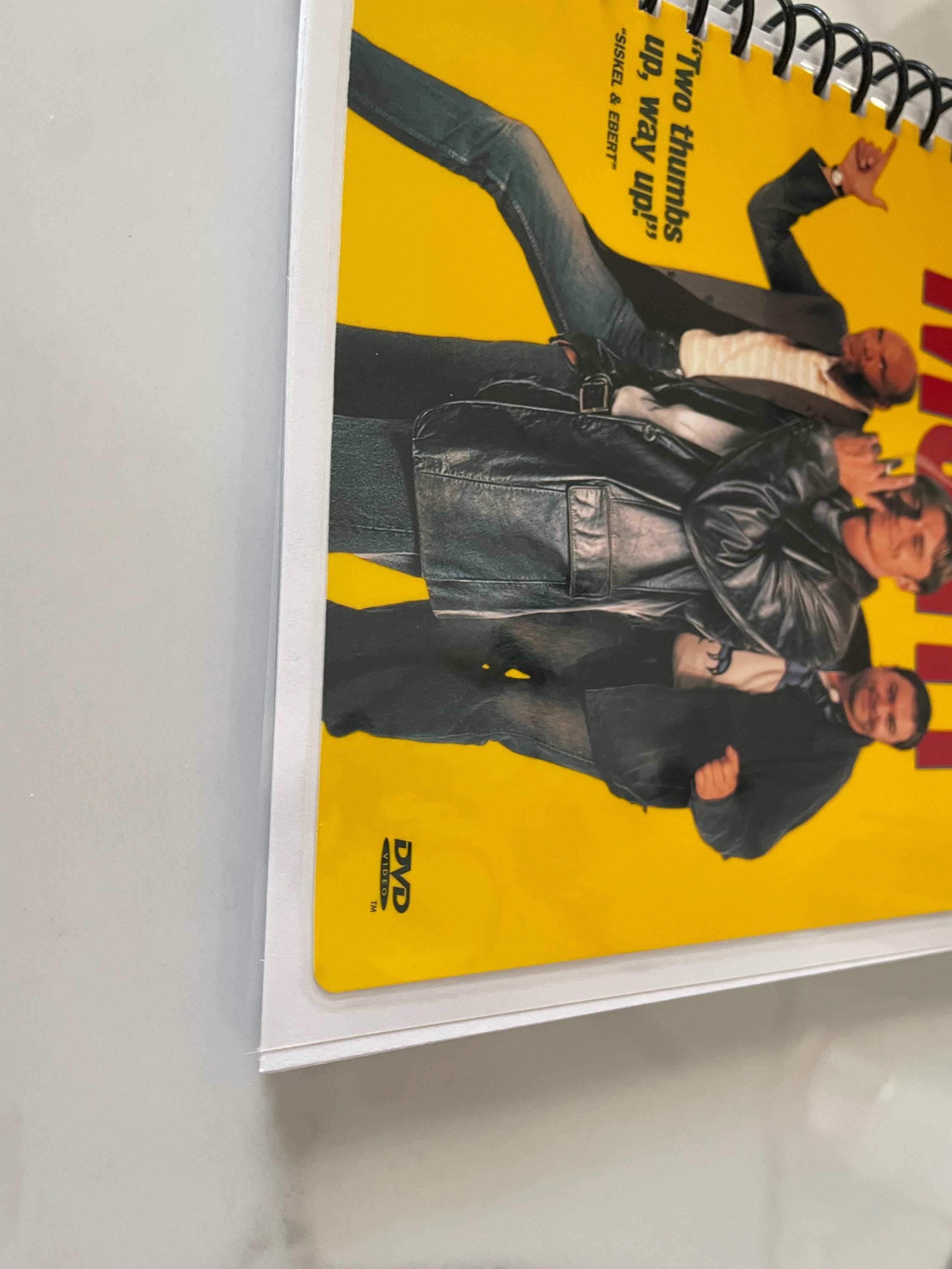 The Full Monty Movie DVD Upcycled Spiral Bound Notebook Journal Notepad ...