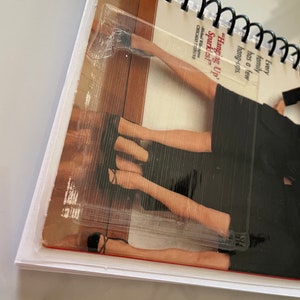 Hanging up Movie 90s VHS Upcycled Spiral Bound Notebook Journal Vintage ...