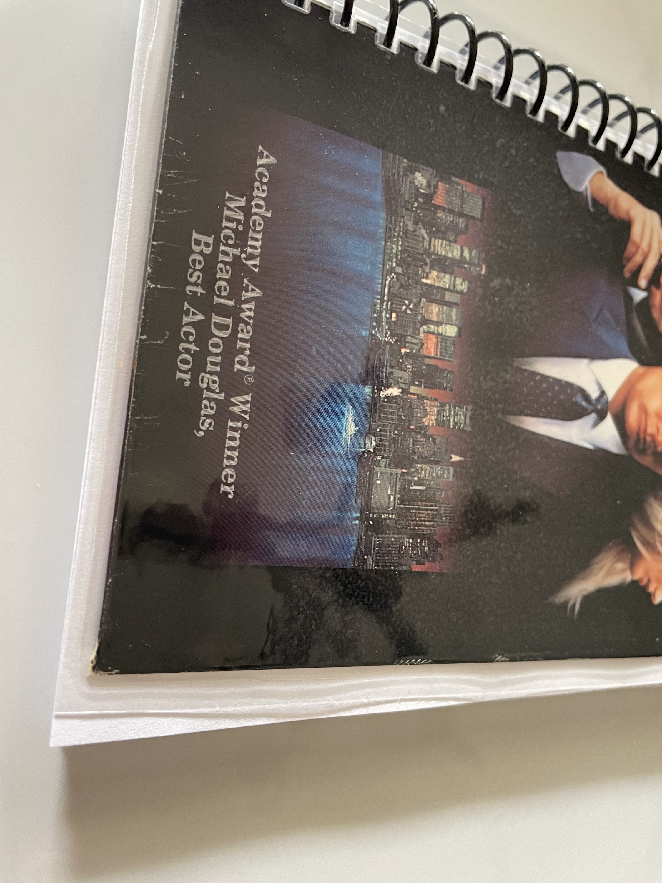 Wall Street Movie VHS Upcycled Spiral Bound Notebook Journal Vintage ...