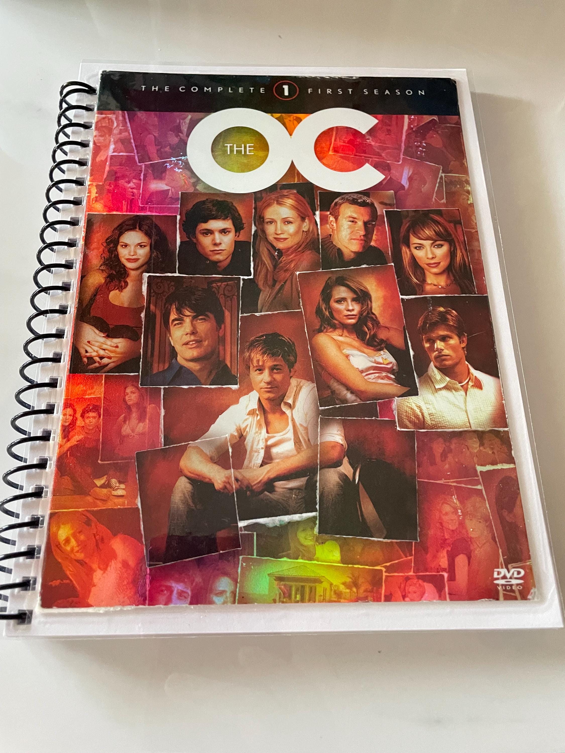 The OC Season 1 DVD Upcycled Spiral Bound Notebook Journal Notepad