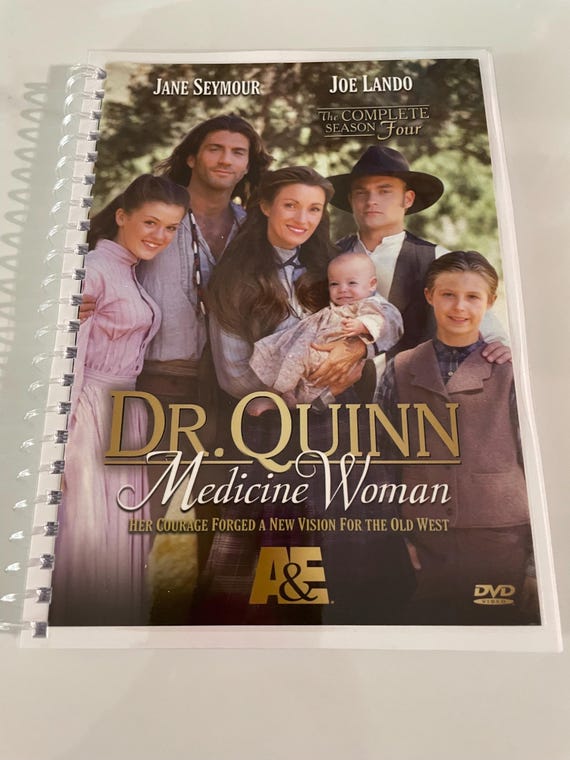Dr Quinn Medicine Woman Season 4 DVD Nostalgia Upcycled Spiral