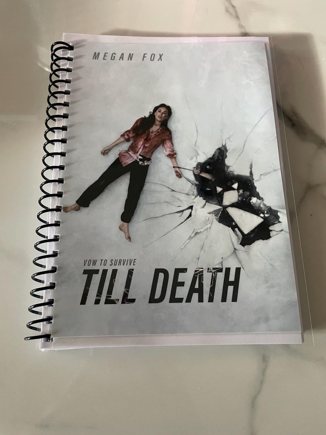 Til Death Movie DVD Upcycled Spiral Bound Notebook Journal Notepad ...
