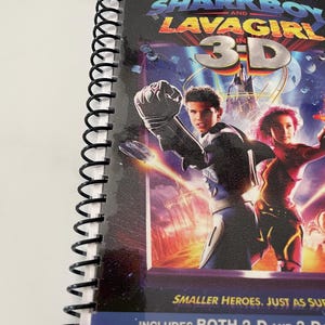 The Adventures of Shark Boy and Lava Girl Movie DVD Upcycled Spiral ...