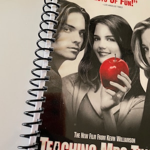 Teaching Mrs Tingle Movie 90s VHS Upcycled Spiral Bound Notebook ...
