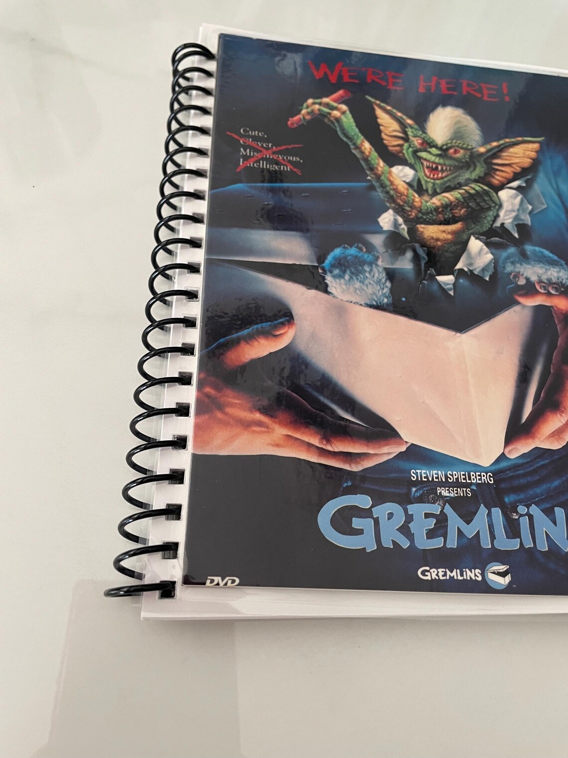 Gremlins Movie DVD Upcycled Spiral Bound Notebook Notepad Journal ...