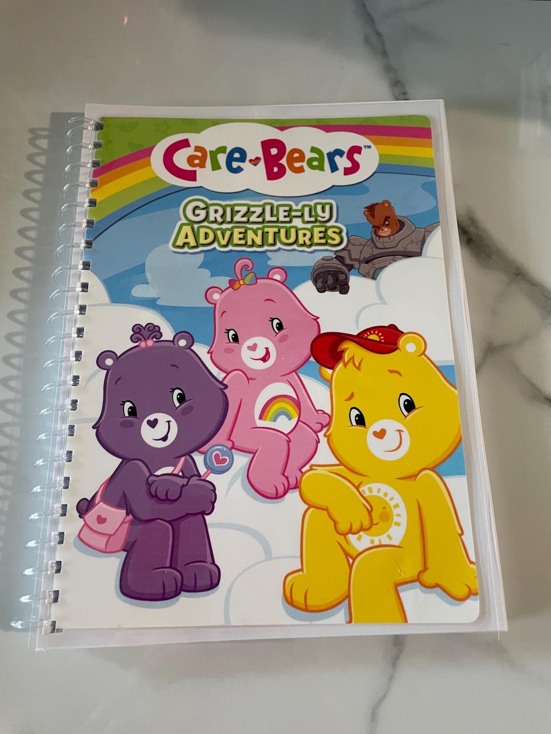 Cartoon Care Bears Grizzleyly Adventures Movie Video DVD Upcycled