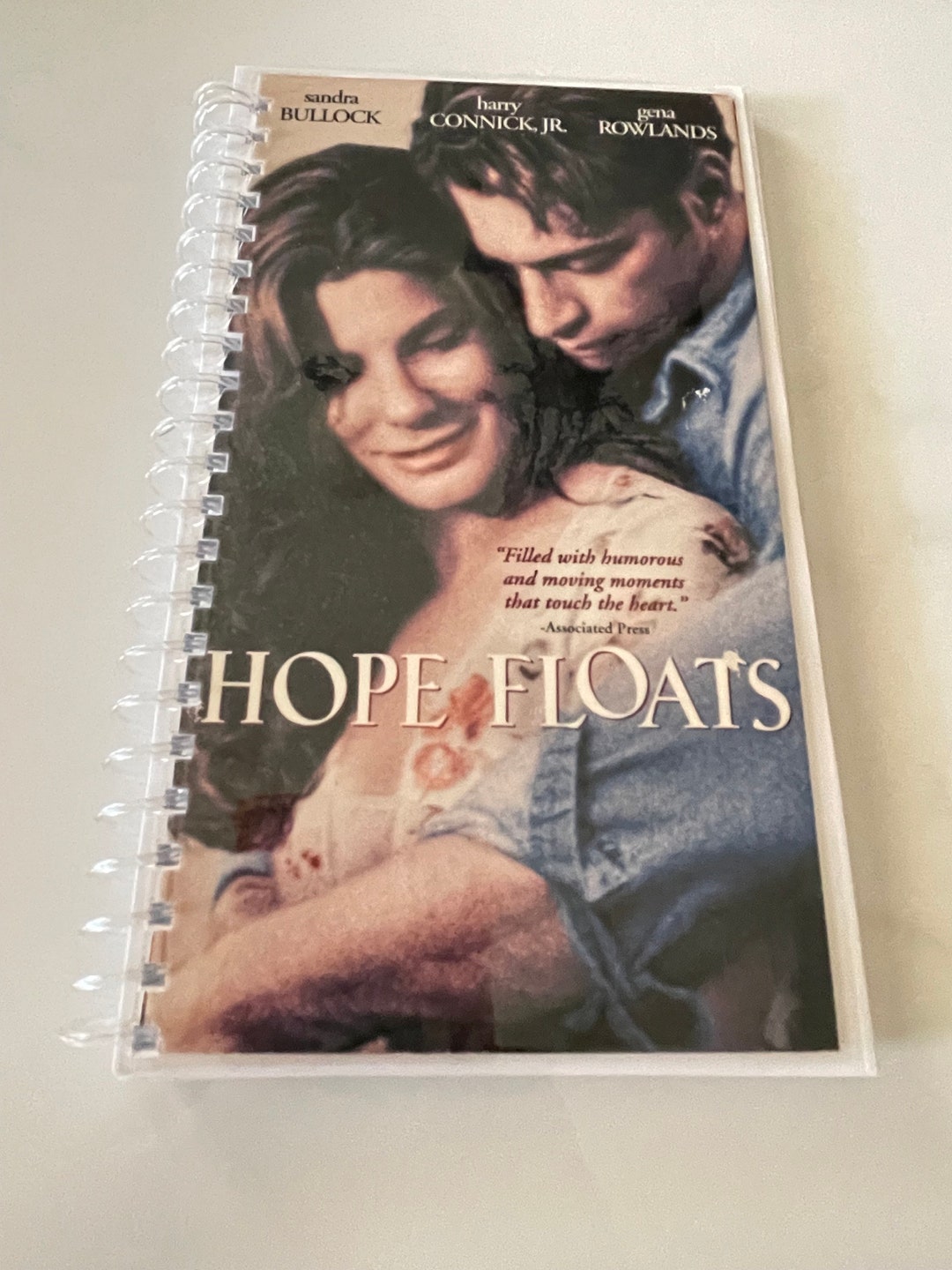 Hope Floats Movie 90s VHS Upcycled Spiral Bound Notebook Journal ...
