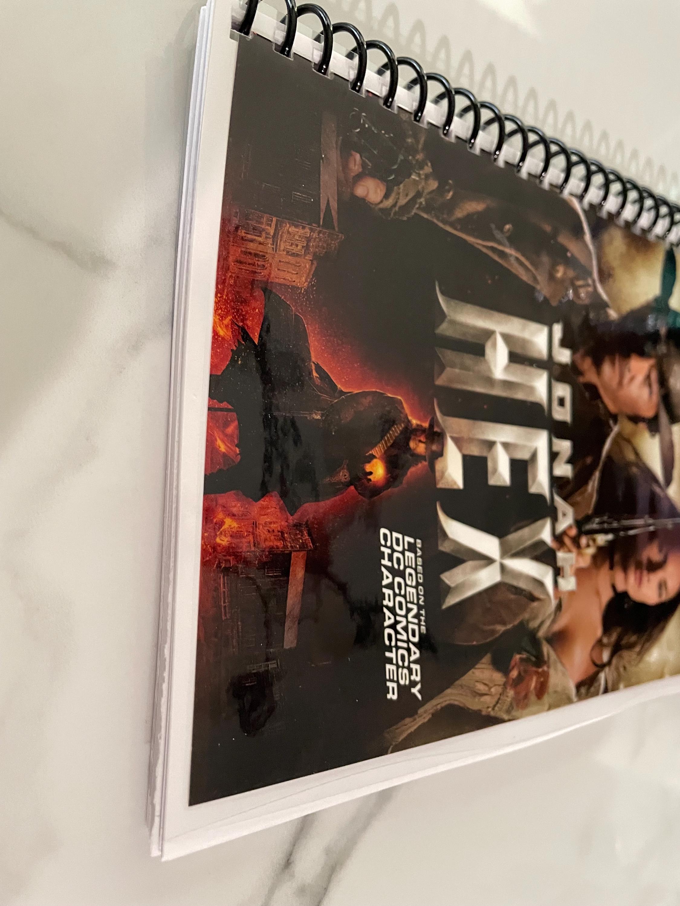 Jonah Hex Movie DVD Upcycled Spiral Bound Notebook Journal Notepad ...