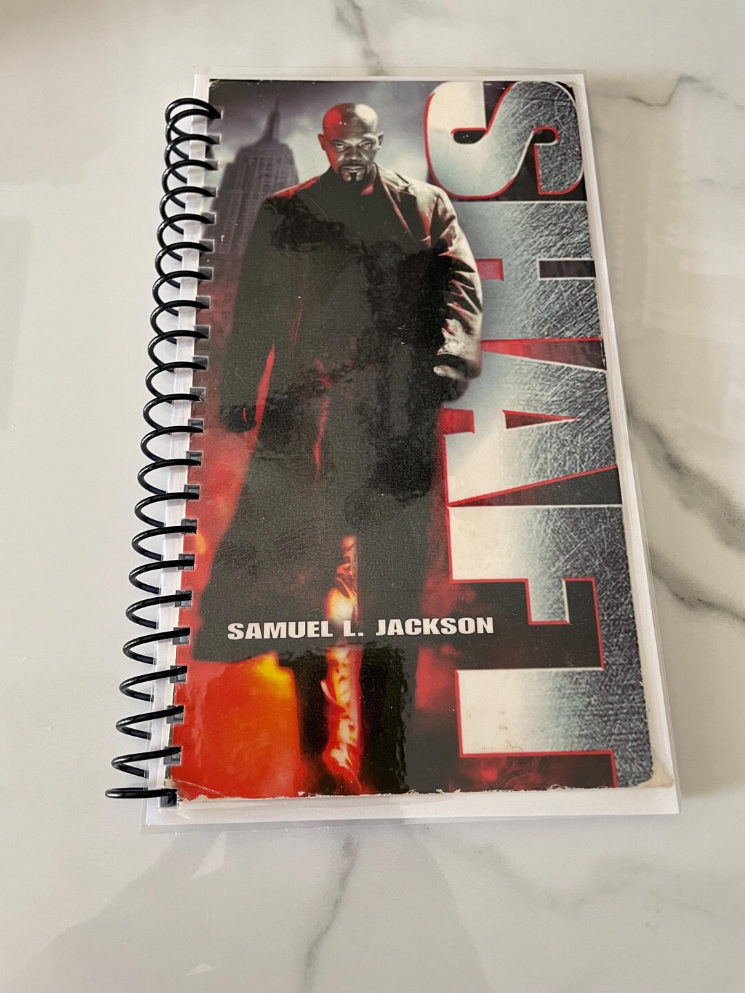 Shaft Movie VHS Upcycled Spiral Bound Notebook Notepad Journal Vintage ...