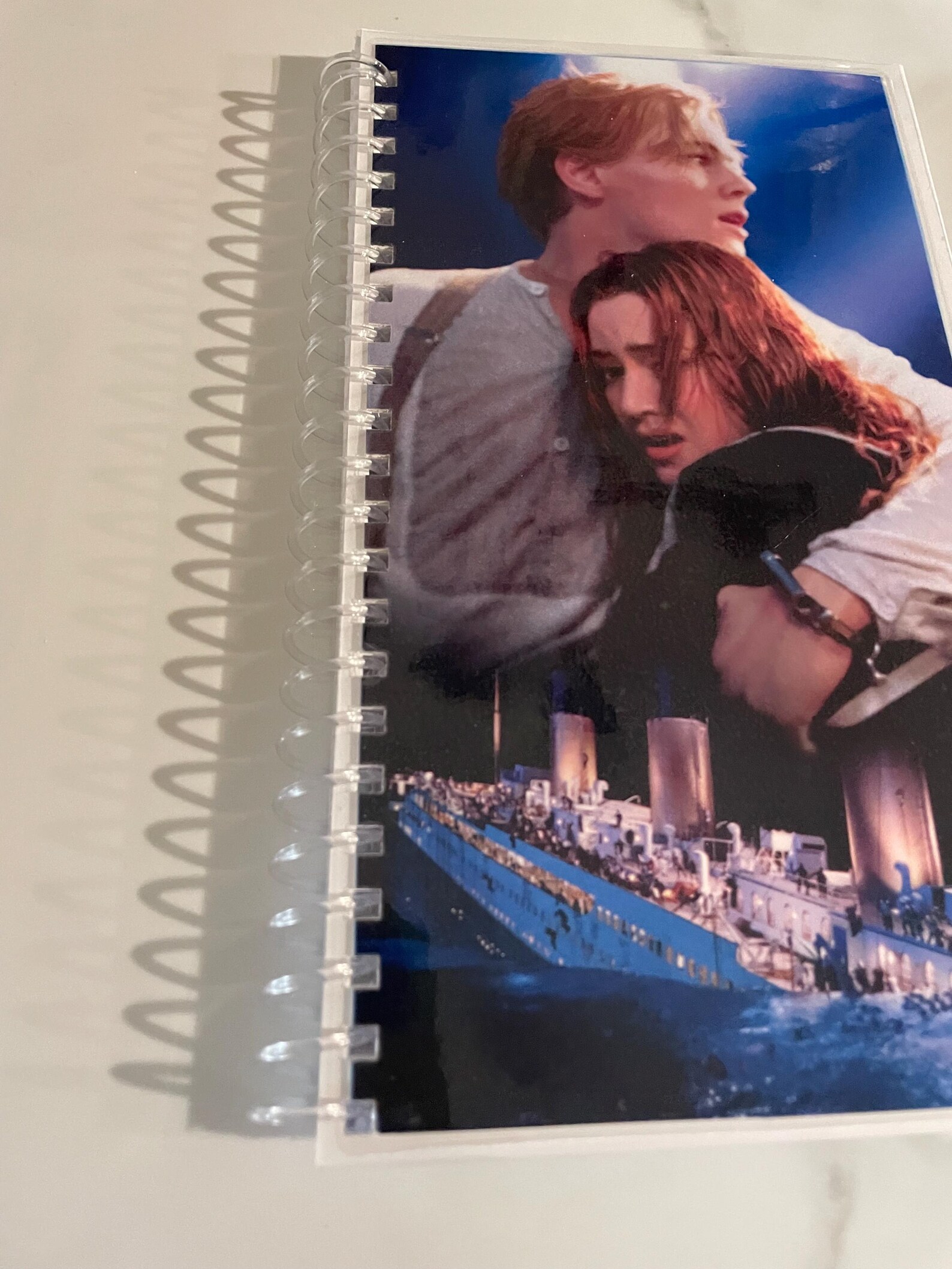 Titanic Movie VHS Upcycled Spiral Bound Notebook Journal Vintage 90s ...