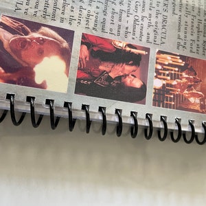 90s Dracula Movie VHS Upcycled Spiral Bound Notebook Vintage Winona ...