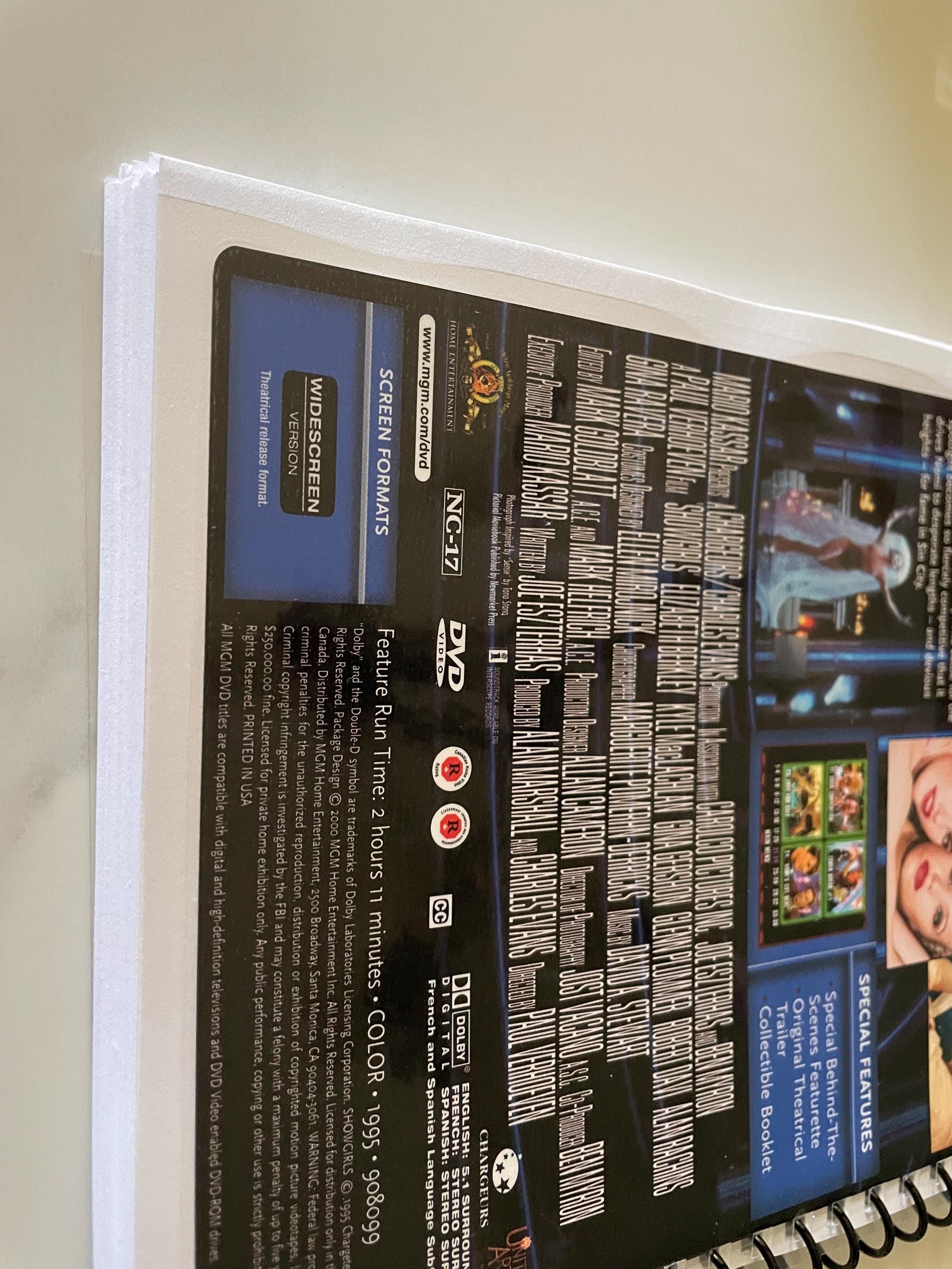 Show Girls Movie DVD Upcycled Spiral Bound Notebook Journal Notepad ...