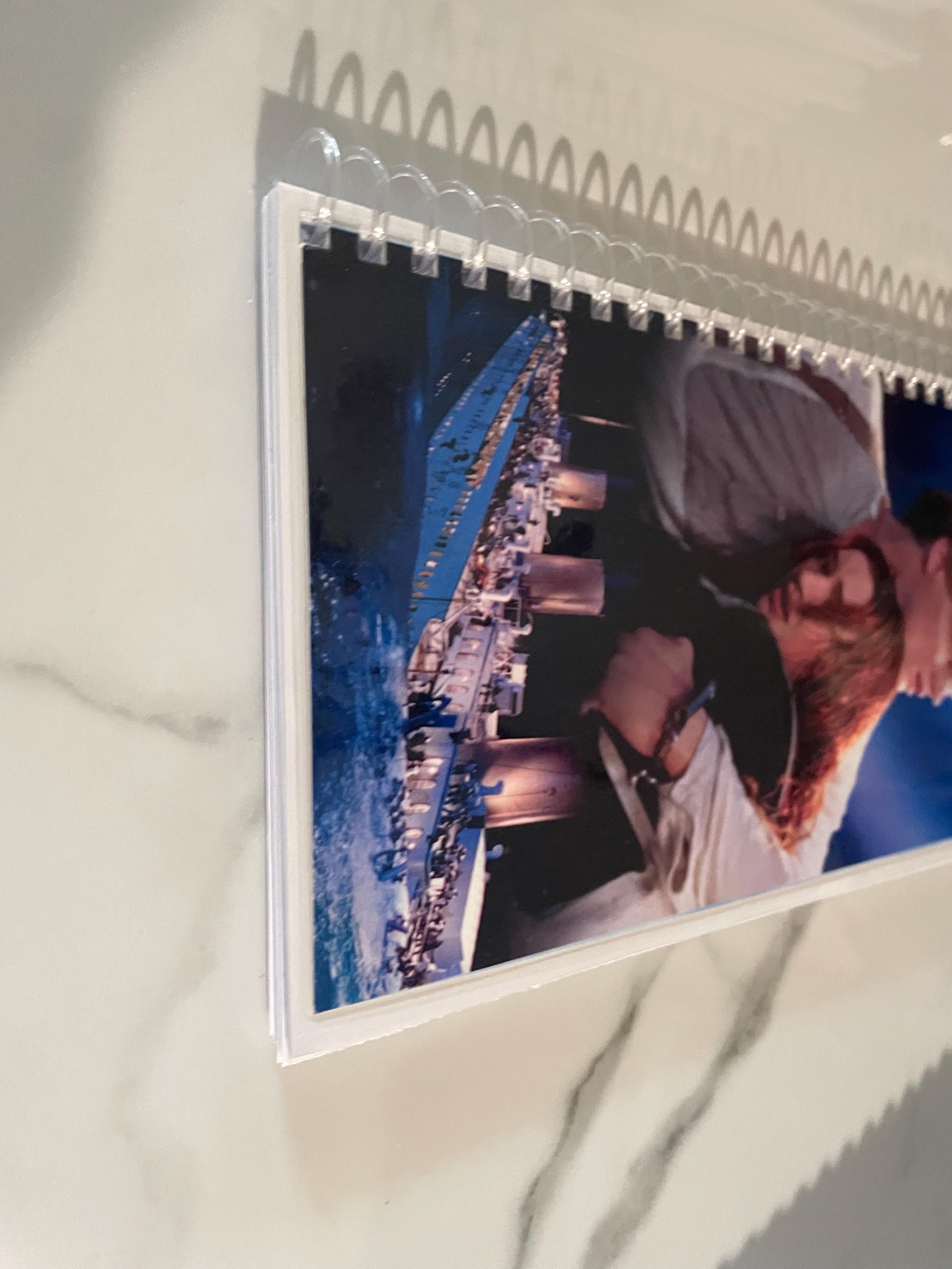 Titanic Movie VHS Upcycled Spiral Bound Notebook Journal Vintage 90s ...