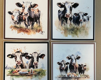 Cow Themed Coasters