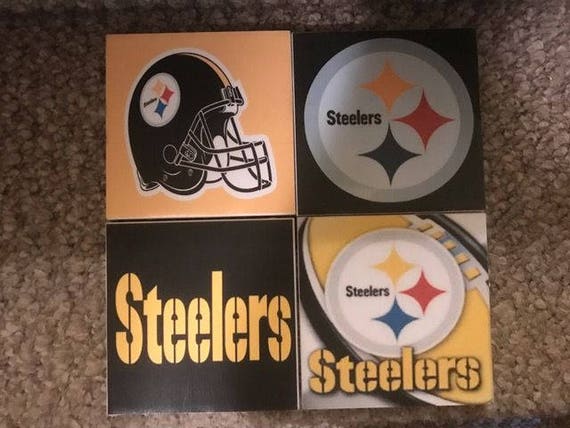 Pittsburgh Steelers Themed Coasters | Etsy