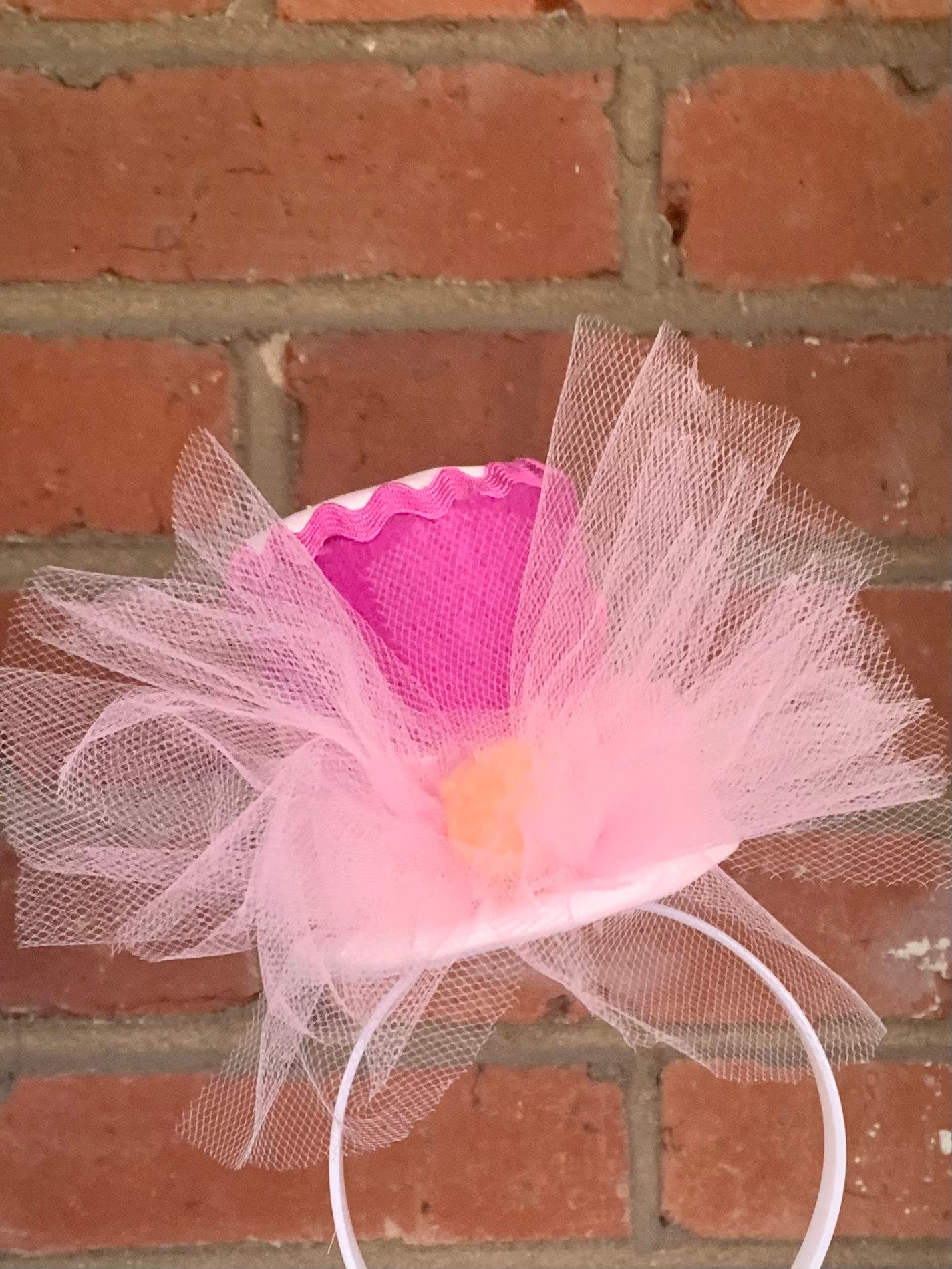 Mini Candy Top Hat Headband in Shades of Pink
