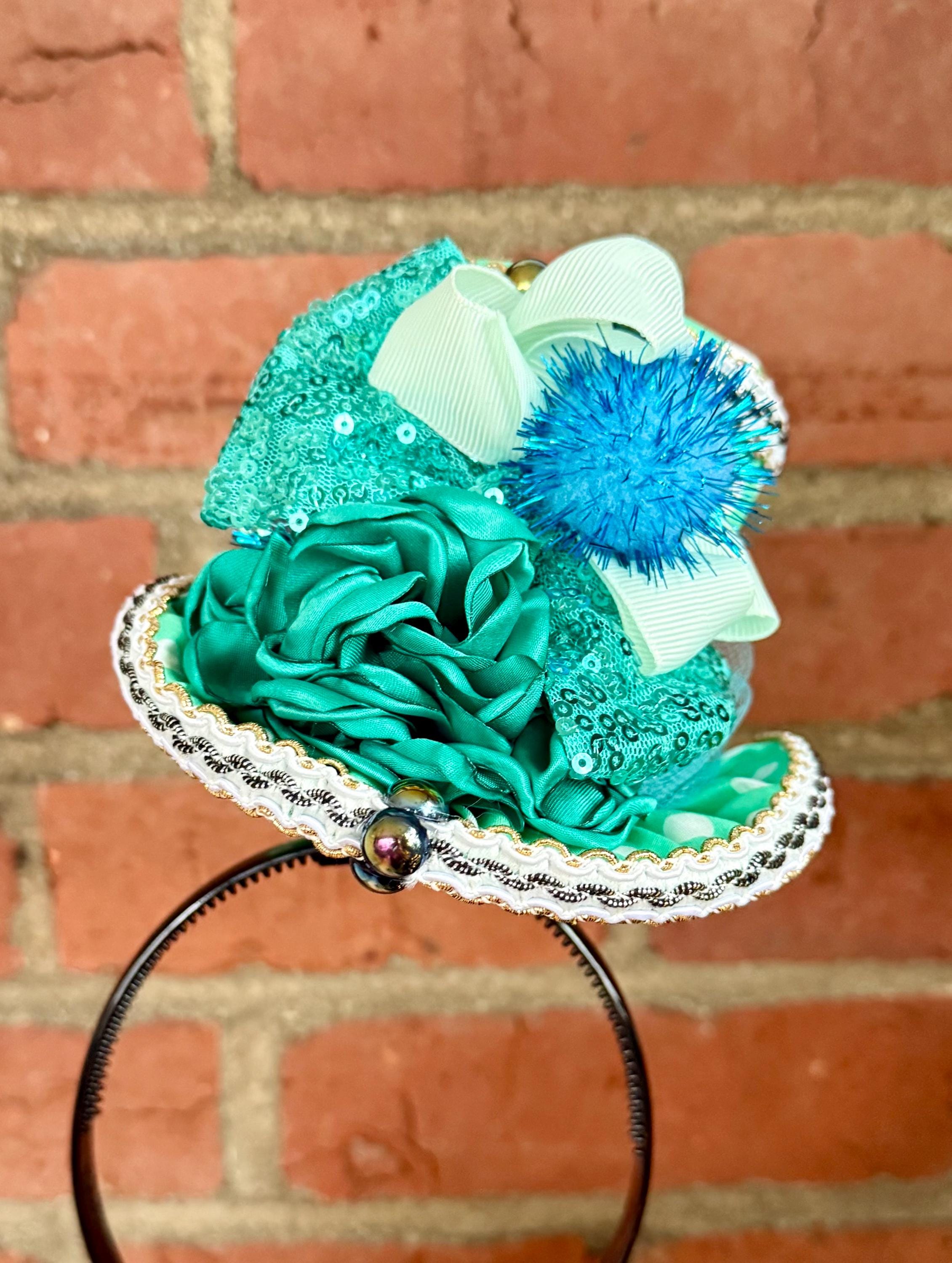 Teal Fascinator Headband Derby - Etsy
