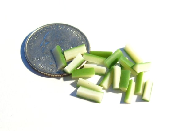 Dollhouse Cucumber Wedges 20pcs Etsy Canada